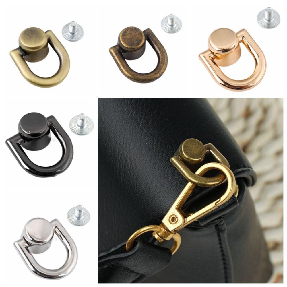 Tong Snap Bag Rivet Nail Buckle Metal Handbag Belt DIY Metal Bag Rivet Nail Traveling Bag