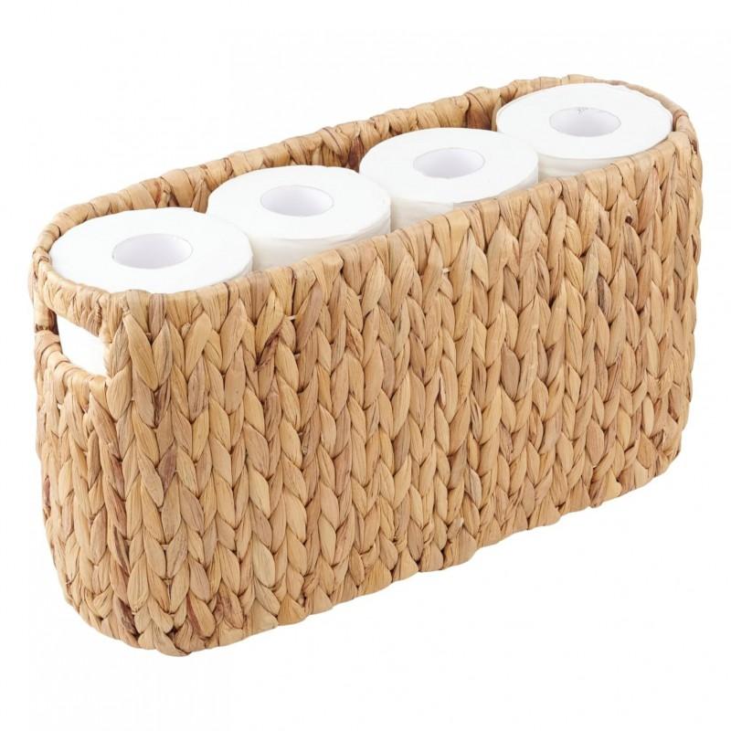 Natural Woven Storage Basket Living Room Desk Bedroom Organizing - Style Decorative Bin