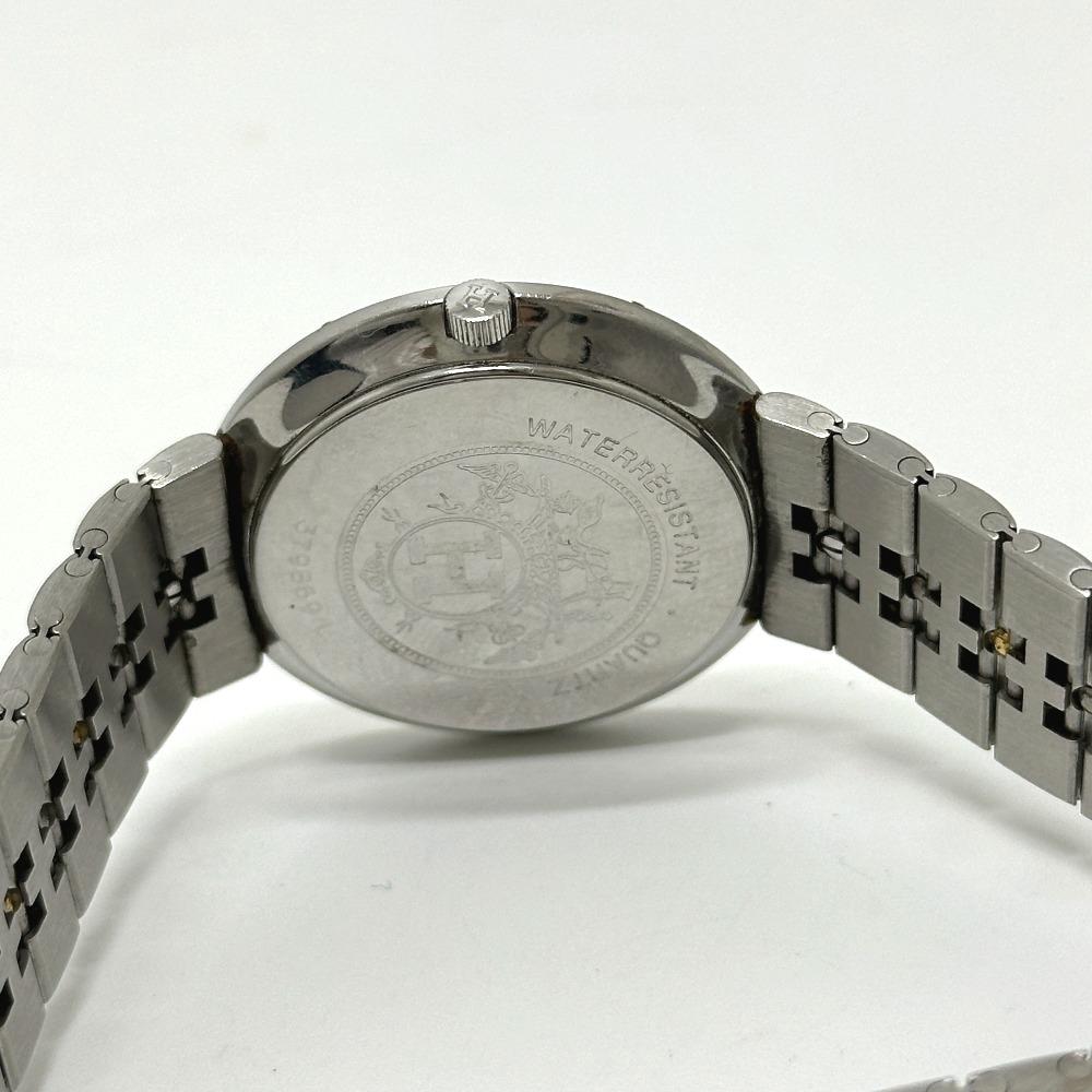 HERMES Olympia Combi Quartz Wristwatch SS Silver/Gold