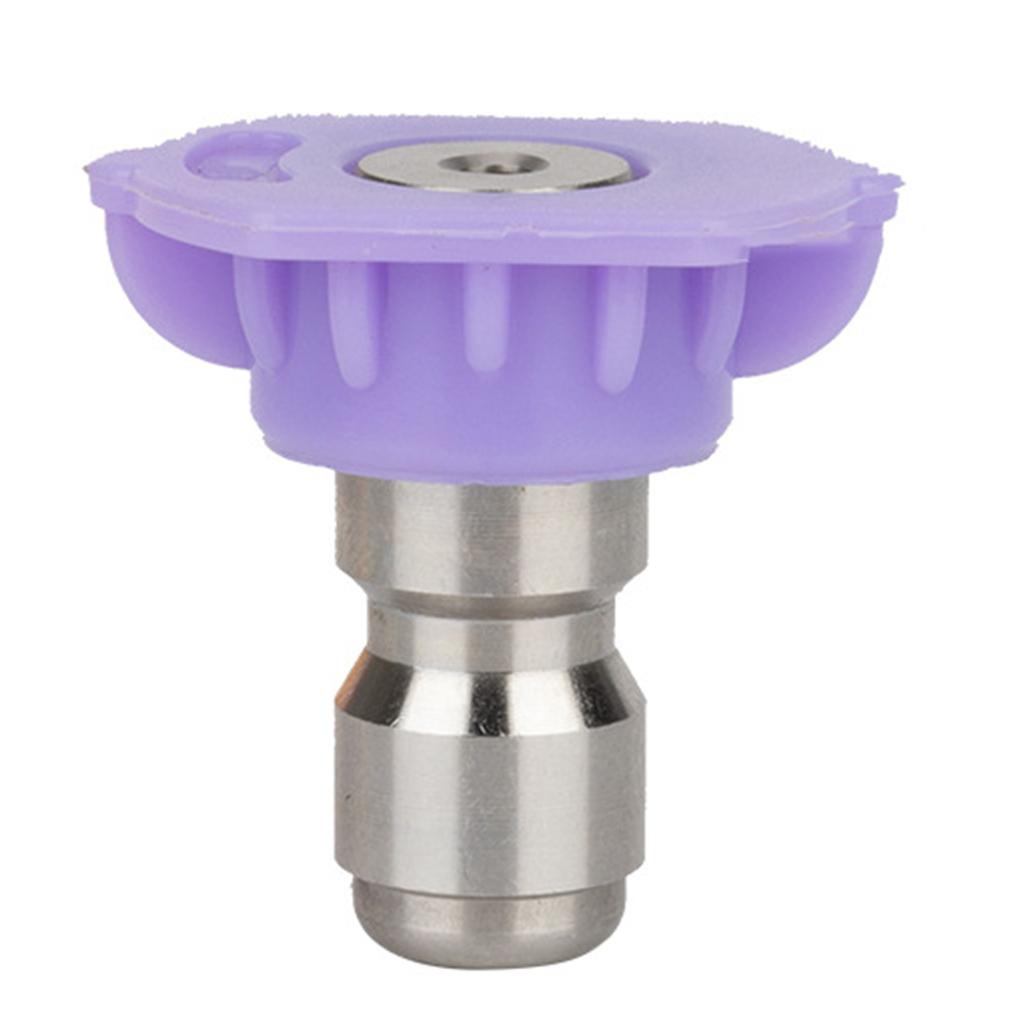 Наконечники для мойки высокого давления 0 градусов 1/4 дюйма (2.5 ГАЛЛОНОВ В МИНУТУ) Насадки для мойки под давлением