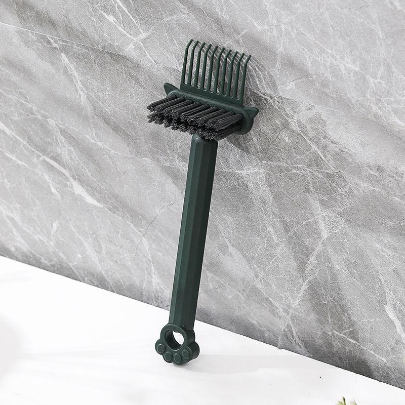 2 в 1 щетка для чистки расчески, очиститель для волос, грабли, расческа, встроенный инструмент, мини-средство для удаления грязи с волос, для домашнего использования в салоне красоты