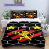 Sport Club Do Recife Pattern Bedding Set Quilt Cover Pillowcase Home Decor Gift (1 * duvet cover + 2 * pillowcase, without core)