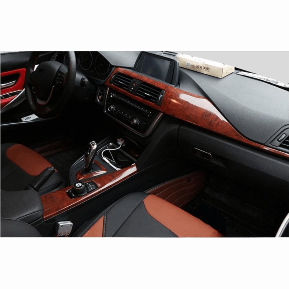 Vintage Car Interior Vinyl Wrap Bubble Free Vehicle DIY Film Car Internal Decorative Paper Home