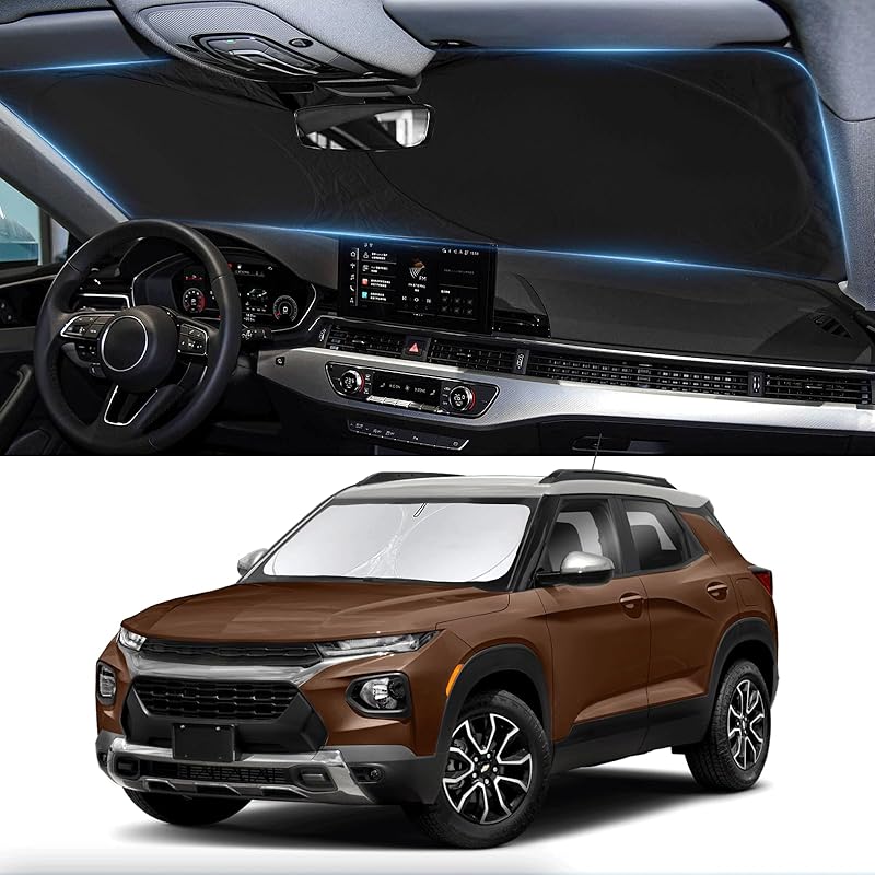 Sunshade For Ram Sun Shade Fit 2010-2025 2026 Dodge RAM 2500 3500 Truck Accessories Windshield Cover For Ram 2500/3500/4500/5500 Sun Visor Fits 2Dr