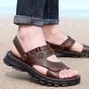 Мужские сандалии на платформе, повседневные, нескользящие, высота обуви для мужчин, 2024, стили, тренд, для активного отдыха, купить, большой размер, для взрослых, новые, летние, низкая цена 39