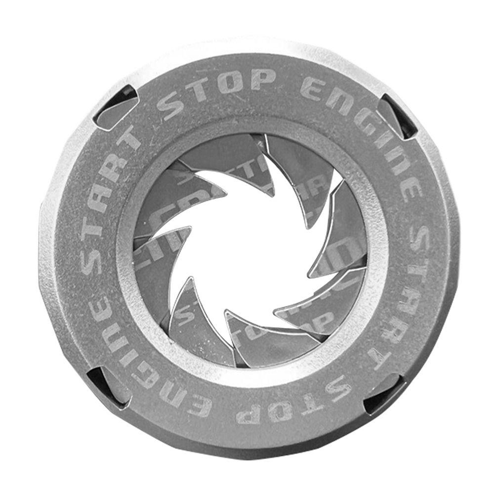 1 шт., декоративный чехол для ключа мотоцикла, замок «сделай сам», 1-кнопка запуска, декоративная крышка