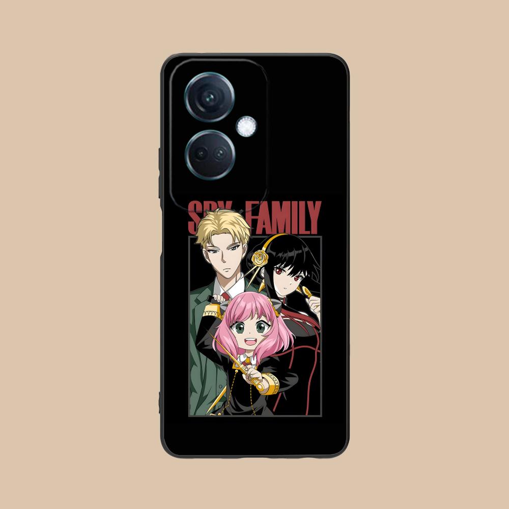 Чехол для мобильного телефона Anime Spy Family для OPPO Reno 14 13 12 11 10 9 8 7 6 5 F T Pro 5G Цветной печатный чехол Роскошный чехол Красивый