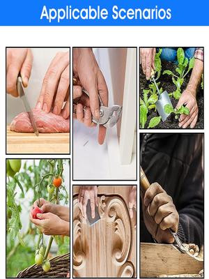10 шт. Защита пальцев от порезов, Напальчник, Кухонный инструмент, Напальчник-нож для большого пальца, Защита пальцев при резке, Гаджеты