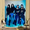 Kpop AAespa Cartoon Tapestry Art Science Fiction Room Home Decor Wall Hanging Sheets