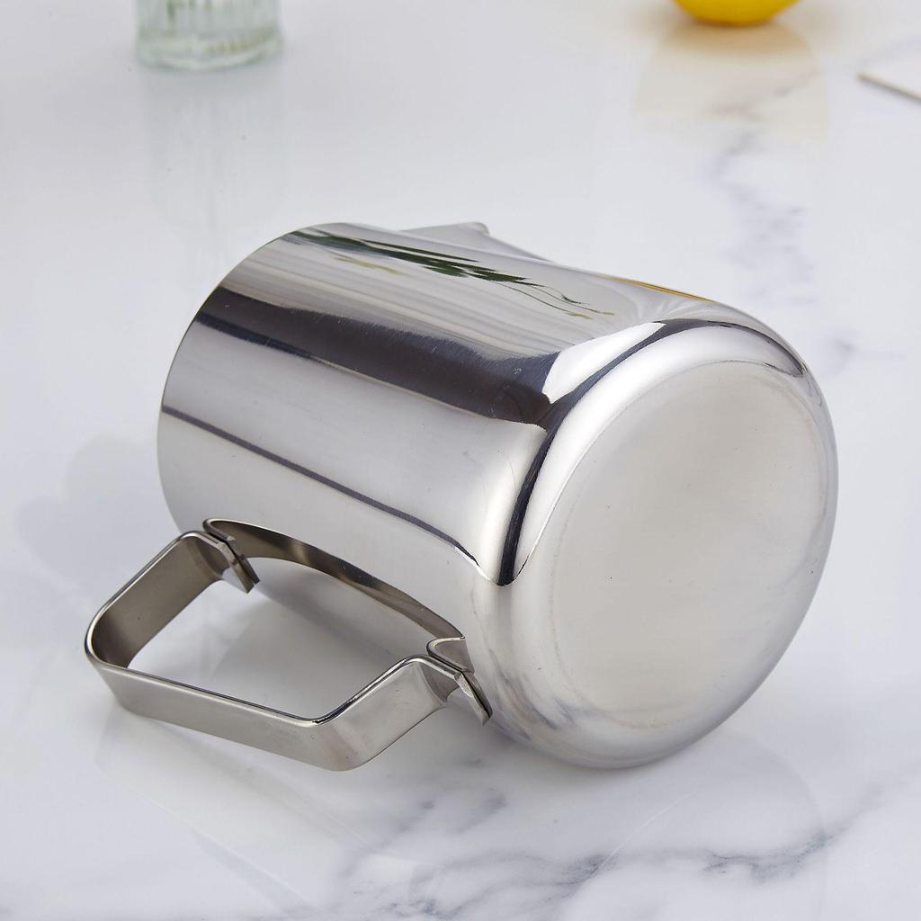 304 Stainless Steel Milk Frothing Latte Art Cup with Logo
