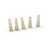 For Saftey Lead Clips Outdoor Fishing Carp Fishing Rig Sleeves Pipe Tube Brown Cones Tail Tubes