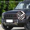 6 шт. автомобильная углеродистая сталь передняя решетка сетка от насекомых защитная крышка конденсатора радиатора для Jetour T2 Traveller 2024 2024