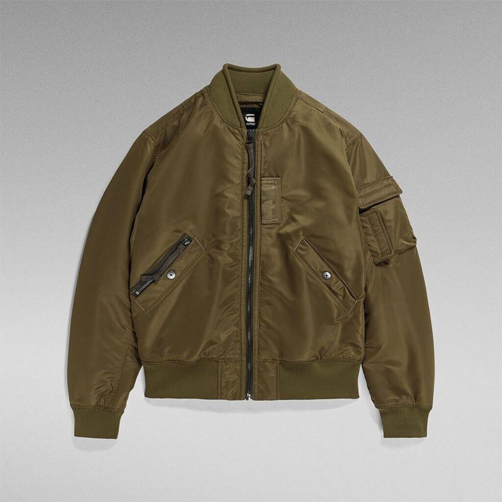 Зимняя куртка G-Star G-A1 Bomber Jkt dark olive D23624-C143-C744