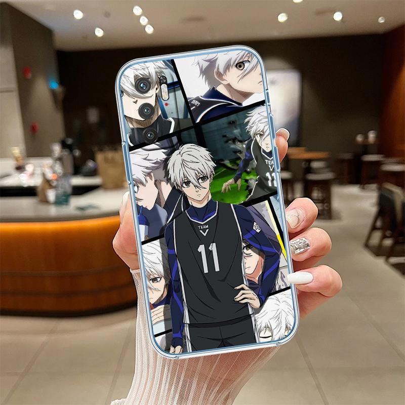 NH25 Football Blue Lock Case for Motorola G10 G20 G30 G31 G32 G34 G35 G41 G42 G50 G51 G52 G55 G60 G60S G62 G71 G72 G75