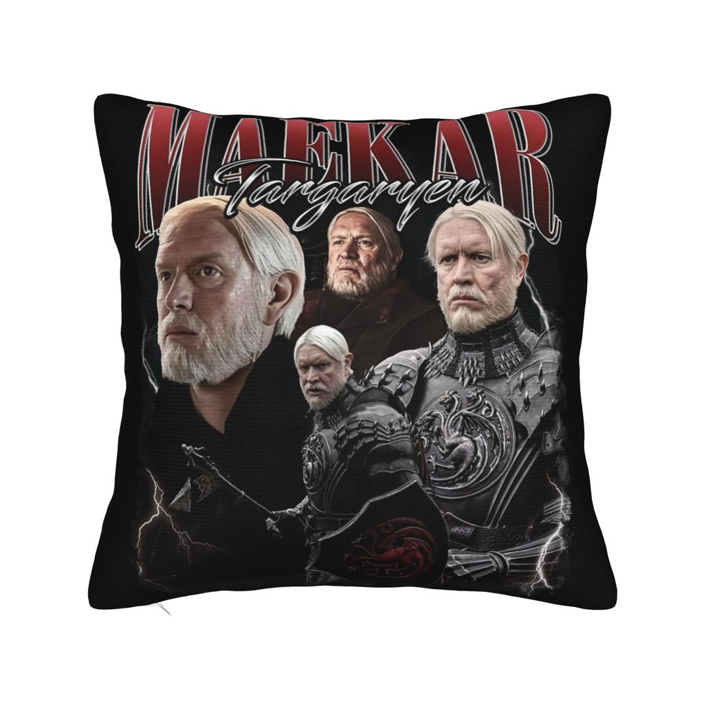 Maekar Targaryen A Knight of the Seven Kingdoms Pillowcase Printing Cushion Cover Gift Throw Pillow Case Cover Home Zipper