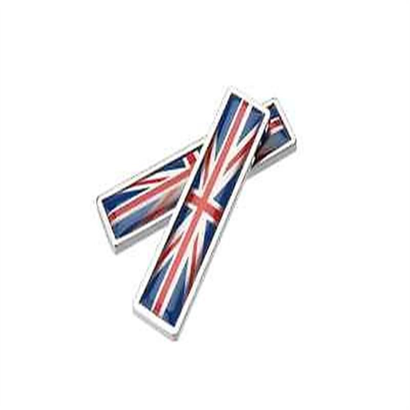 Metal Leaf Plate Pasted To Body Decoration British Flag Leaf Board Decoration