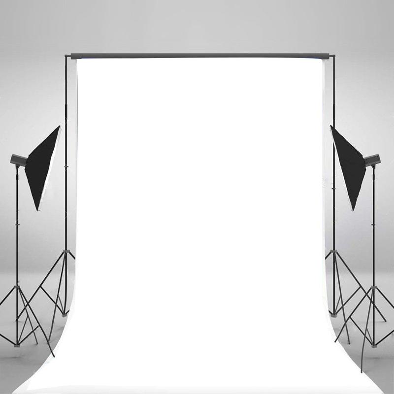 5x7ft Pure White Screen Photography Backdrop Photo Studio Background