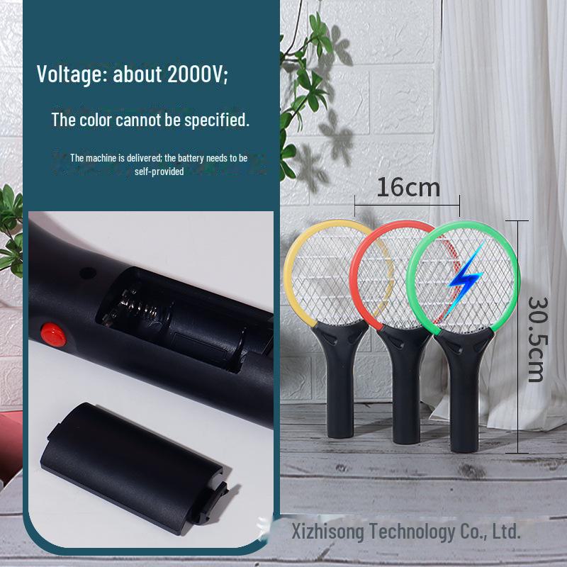 Светодиодная мухобойка с USB-зарядкой и большой сеткой для защиты от комаров и мух