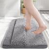 Furry Thickened Absorbent Bathroom Mat Toilet Non-Slip Foot Mat Bath Wipe Foot Mat Back Wipeable Mat Dirt-Resistant Entry Mat