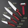 Ceramic Knives Kitchen Knives 3 4 5 6 Inch Chef Knife Cook Set+peeler White Zirconia Blade Multi-color Handle High Quality