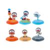 Adorable Pvc Doraemon Figurines Set Of Six Playful Cartoon Collectible Toys