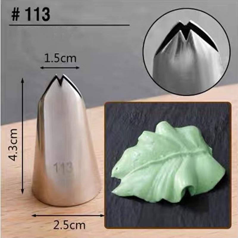 20 Styles Stainless Steel Medium Cream Icing Piping Nozzles Cake Cookie Pastry Tips DIY Decorating Tools Kitchen Utensils