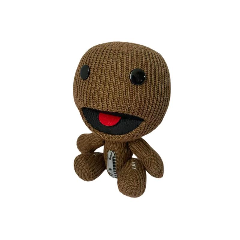Little Big Planet Sackboy 25 см Плюшевая мягкая набивная кукла с вышивкой Быстрая доставка Подарок для геймеров