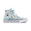 Converse Chuck Taylor All Star Trendy Casual High Top Kids Canvas Shoes Kids Sneakers White Blue A02155C