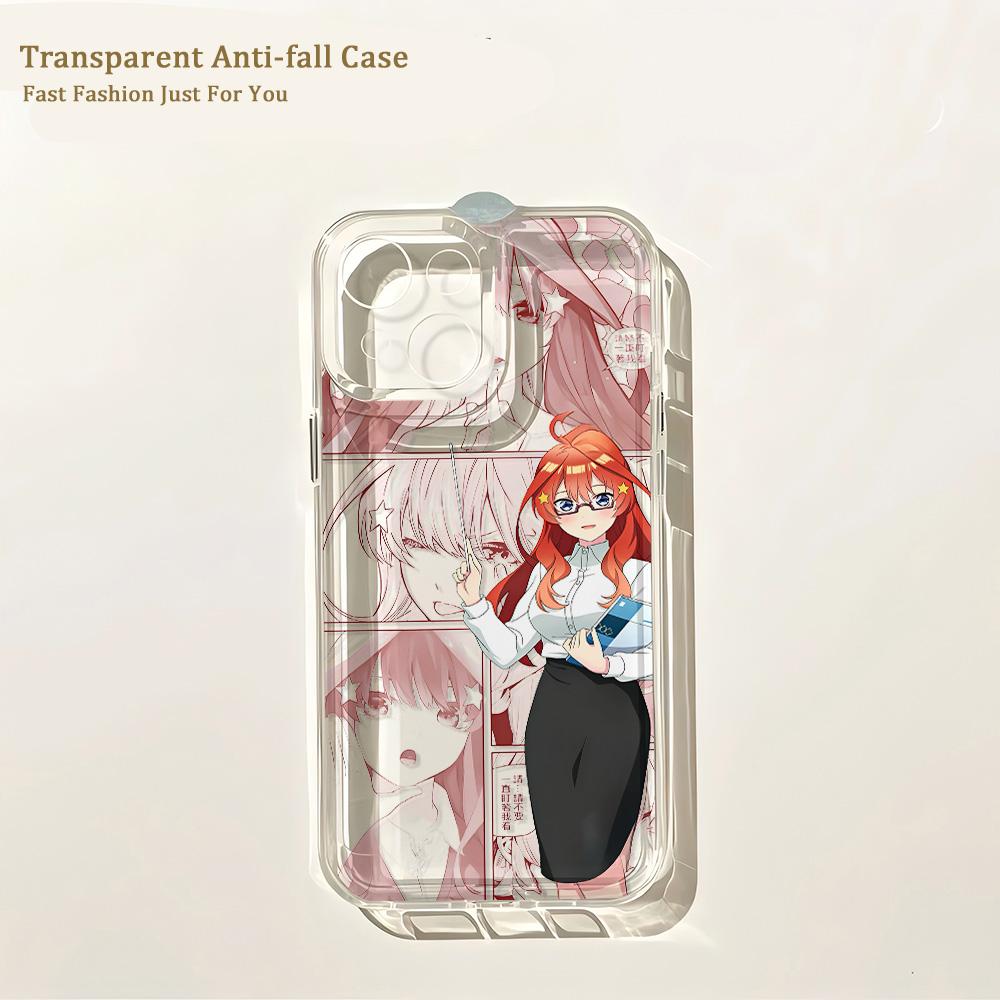 The Quintessential Quintuplets Phone Case For iPhone 17 16 16e 15 14 13 12 11 Mini Pro Max X XR XSMax 7 8 Air Plus Back Cover
