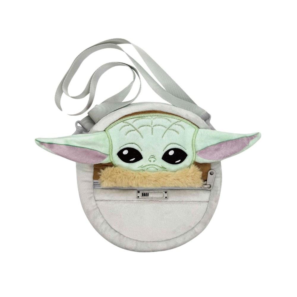 SK Japan Star Wars The Mandalorian Grogu Plush Shoulder Bag