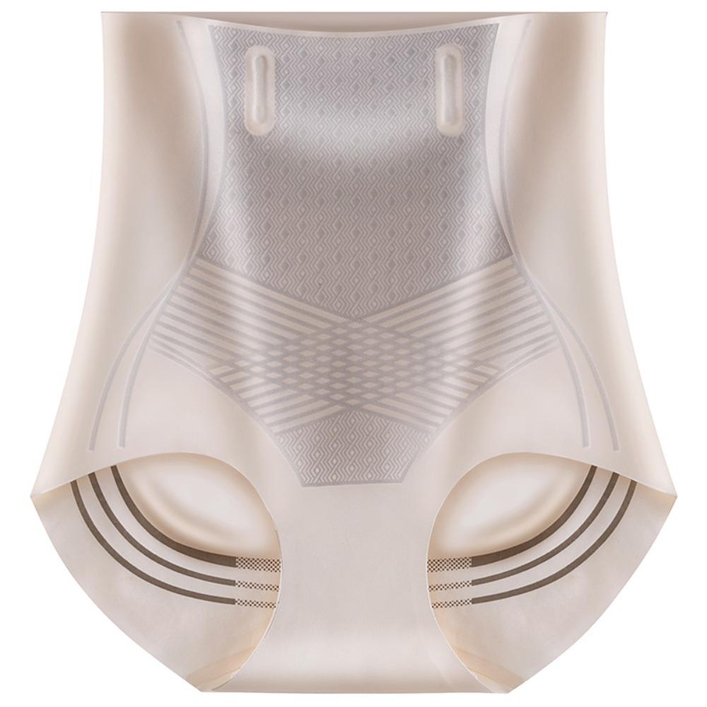 Хлопковое бесшовное нижнее белье с промежностью, утягивающее живот, утягивающие трусики с высокой талией, корректирующее белье для женщин