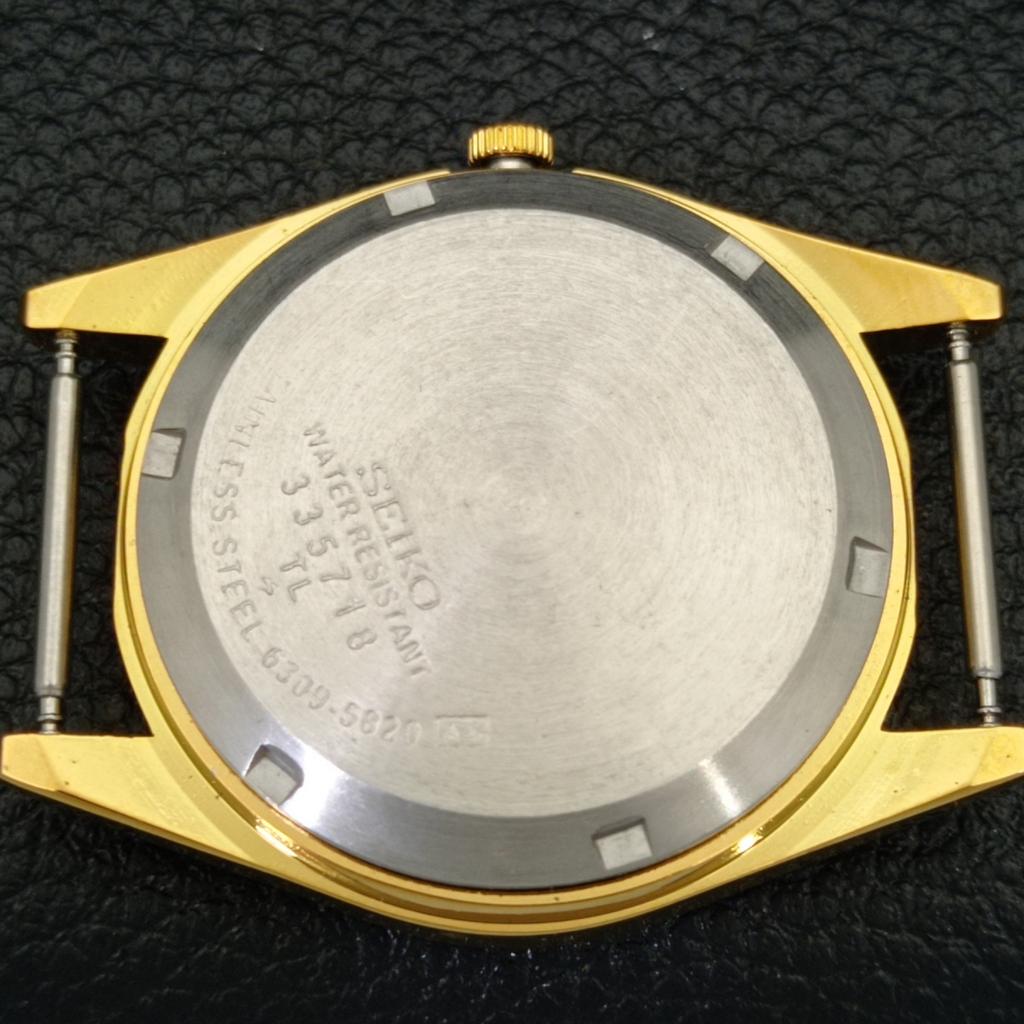 ВОССТАНОВЛЕННЫЕ ВИНТАЖНЫЕ МУЖСКИЕ ЧАСЫ SEIKO 5 AUTOMATIC JAPAN С БЕЛЫМ ЦИФЕРБЛАТОМ a434400-2
