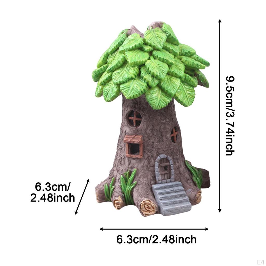 Aquarium Decoration Decor Flower Pots Statue Versatile Decorative Landscape Figure Simulation