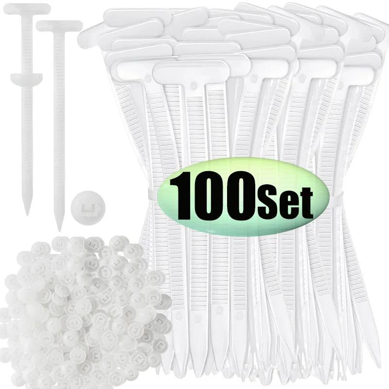 10-500 шт. Белые самоблокирующиеся нейлоновые кабельные стяжки-защелки Стяжки для проводов Раскрывающиеся zip-ленты Крепеж для автомобильных труб и кабелей Фиксатор для пучков