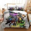 New Anime The Legend of Vox Machina Game Bedding Set Single Twin Full Queen King Size Bed Set Adult Kid Bedroom Duvet Cover Sets