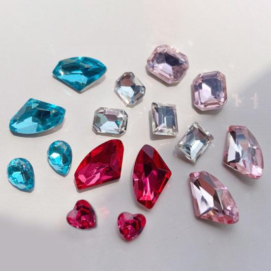 Стильные украшения для дизайна ногтей Яркие 3 цвета с 3D-эффектом