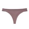 European-American Low Waist Cotton Seamless Nude Thong for Women