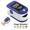 Digital Finger Clip Pulse Oximeters Mini Portable Oval Oxygen Saturator Blood Pressure Monitor Finger Oxymeters LED Equipment