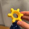 Advanced Yellow Rotary Bottle Opener Easy-to-use Design for Convenient Service