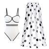 New One-piece Swimsuit, Slimming, Swimsuit, Round Skirt Suit