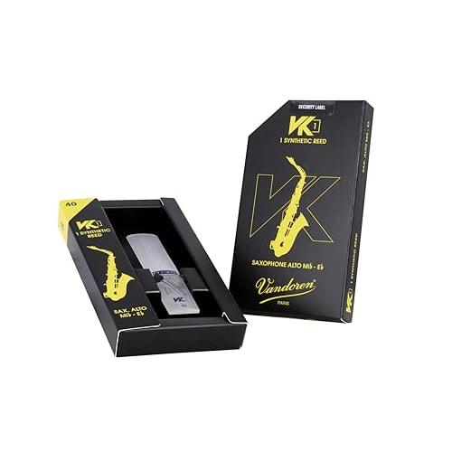 Vandoren Synthetic Reed for Alto Saxophone [SVK12155] VK1 Hardness: 55