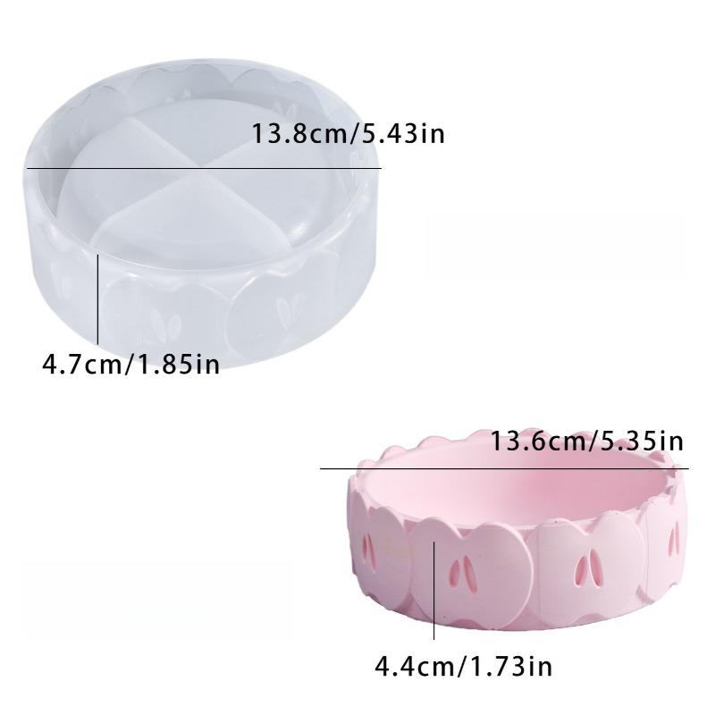 Креативный поднос для хранения яблок Силиконовая форма Гипсовый кулон Формы для коробки для хранения ювелирных изделий с яблоками Инста-стиль Форма для выпечки десертного подноса