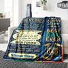 Love Letter To Daughter Multipurpose Blanket Ultrasoft Versatile For Sofa Couch Office Bed Picnics Ideal For All Seasons Cozy Home Lovers Suitable For