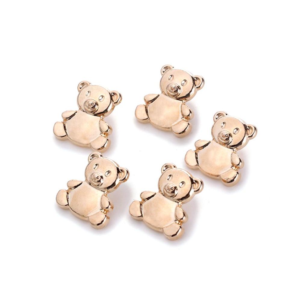 Metal Popular Animal Style Gold Sewing for Garment,Bag DIY Clothes Accessories Buttons Button Decor