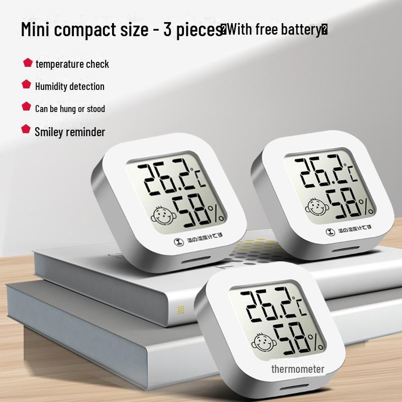 Цифровой настенный термогигрометр Green Forest для точного мониторинга в помещении