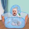 Folding Children's Ball Pit Tent with Basketball Hoop, Portable Playpen for Toddlers' Imaginative Play, Balls Not Included