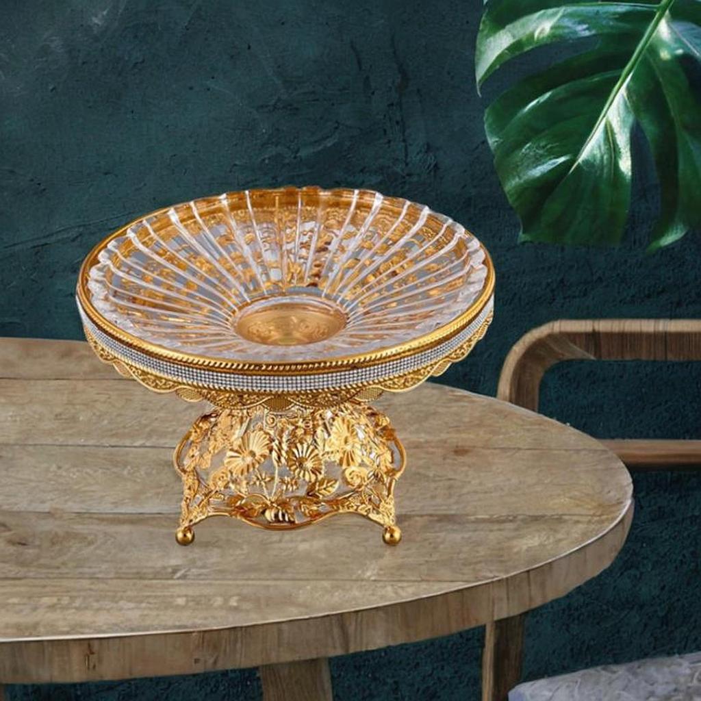 Фруктовая тарелка с ножками, блюдо для хранения продуктов, многоцелевая десертная металлическая демонстрационная тарелка, подставка, миска, поднос для змеи для домашней кухни