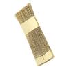 Nail Art Bits Cleaning Brush Golden Color Copper Wire Drill Cleaner Brush Manicure Accessories