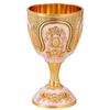 Vintage Goblet Renaissance Royal Chalice Communion for Church Holy Goblet Zinc Alloy Drinking Vessels for Weddings Ceremonies