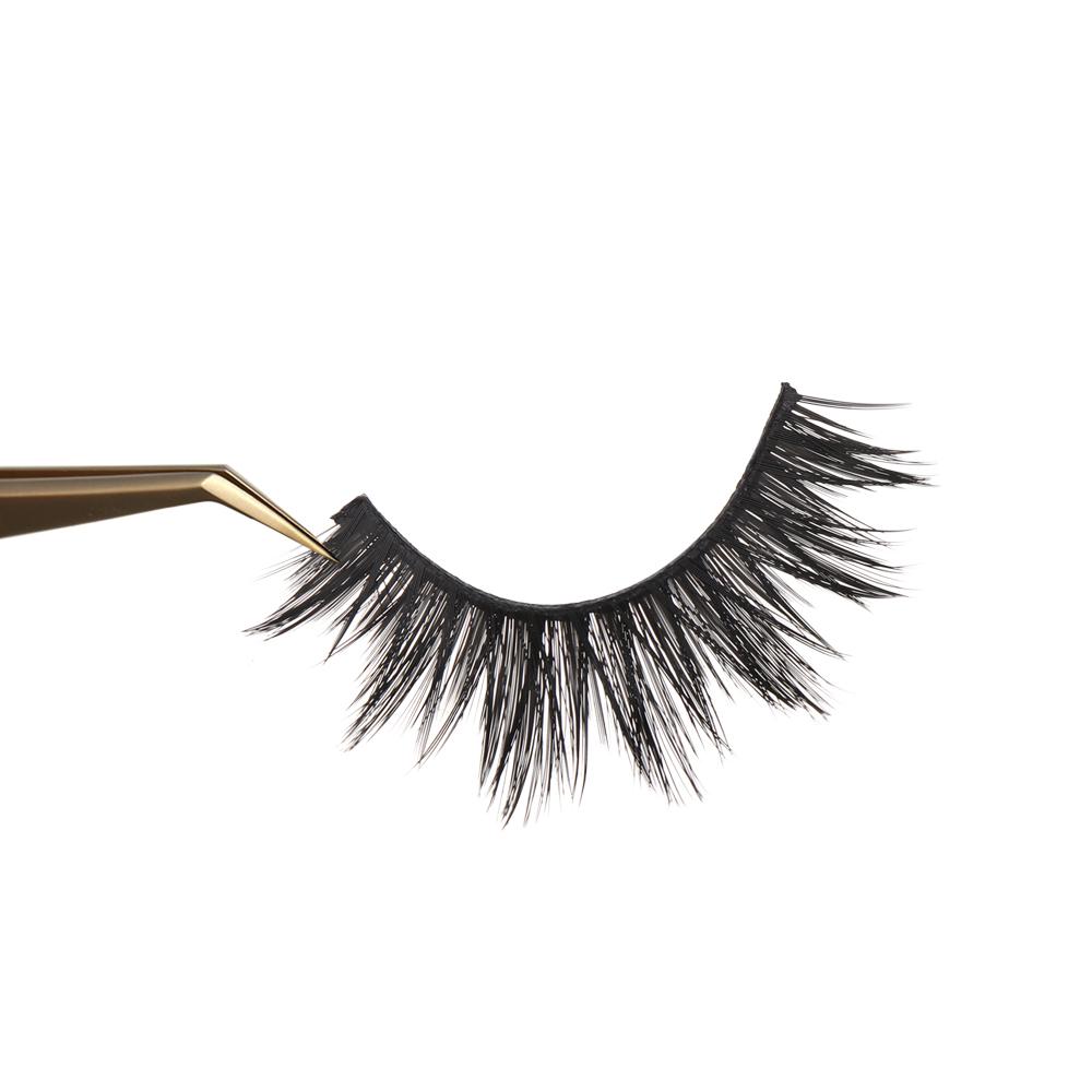 5 Pairs Makeup Soft Cross Natural Black Eye Lashes Extension False Eyelashes Handmade